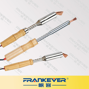 Goofrankever — <span class=keywords><strong>fer</strong></span> à <span class=keywords><strong>souder</strong></span> électrique 100W 240V, de haute qualité avec manche en bois, avec pointe de ciseau - Product Image 3