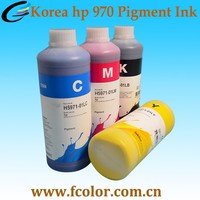 Encre pigmentée Waterproof, 4 couleurs, haute qualité, 1 pièce, encre à jet d'encre HP 970, 971