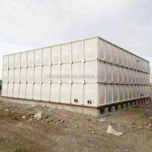 Grand réservoir d'eau en plastique, réservoir d'eau de 10 000 <span class=keywords><strong>litres</strong></span>, réservoirs d'eau sectionnels en PRV, pressés à chaud - Product Image 1