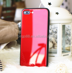 híbrido calidad vidrio templado cubierta trasera caso protector del teléfono para el iPhone 6 6 S 7 7 más 8x8 más - Product Image 1
