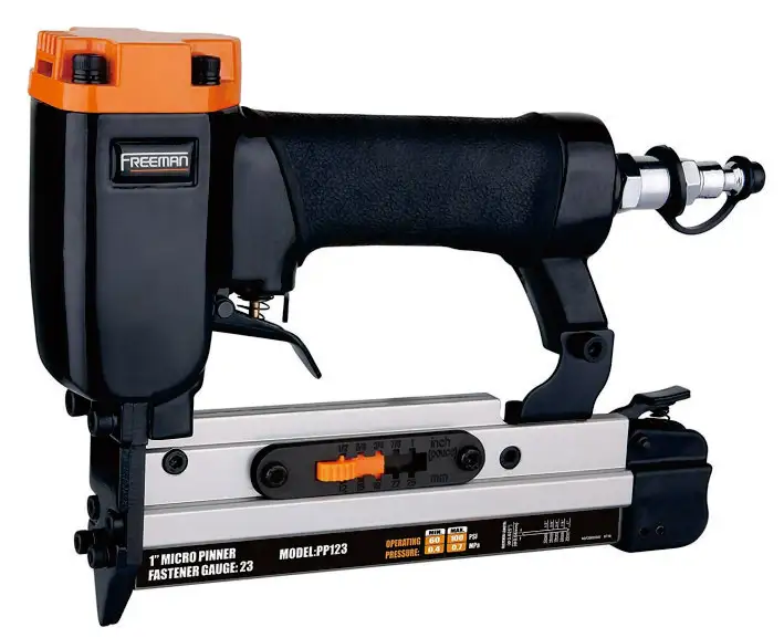 Freeman 12-25 Mm Pengikat Rentang 23 Gauge Tanpa Kepala & Micro Kepala Pin Nailer