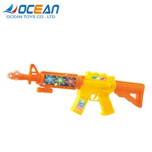 Jongens Pretend Soldaat Hoge Kwaliteit Plastic Elektrische Realistische Speelgoed Pistool Guns Met 3d Licht