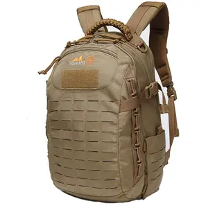 Zaino tattico per uova di dinosauro in Nylon Cordura 500D con sistema MOLLE/PALS tagliato al laser