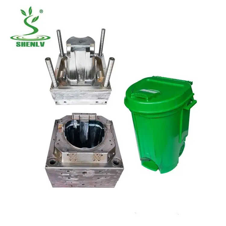 Hot Sell Design Plastic Steel Outdoor Garbage 20L Waste Bin Mould