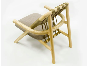 Đan mạch Dây Bằng Gỗ Dệt Unam Vườn Phòng Chờ Ghế - Product Image 3