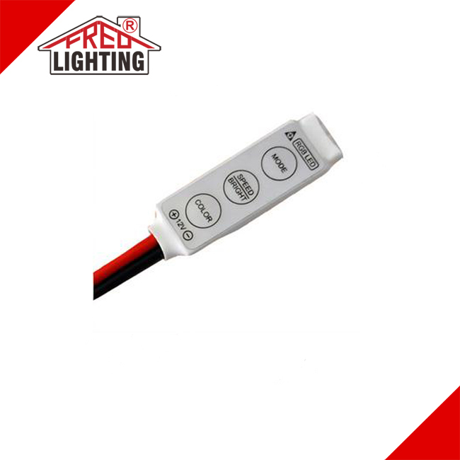 Светодиодный контроллер SP002E, 5-24 В, 3 клавиши, мини Ws2812b, ручной переключатель, Fredlighting CN;GUA 144 Вт, 5 в постоянного тока