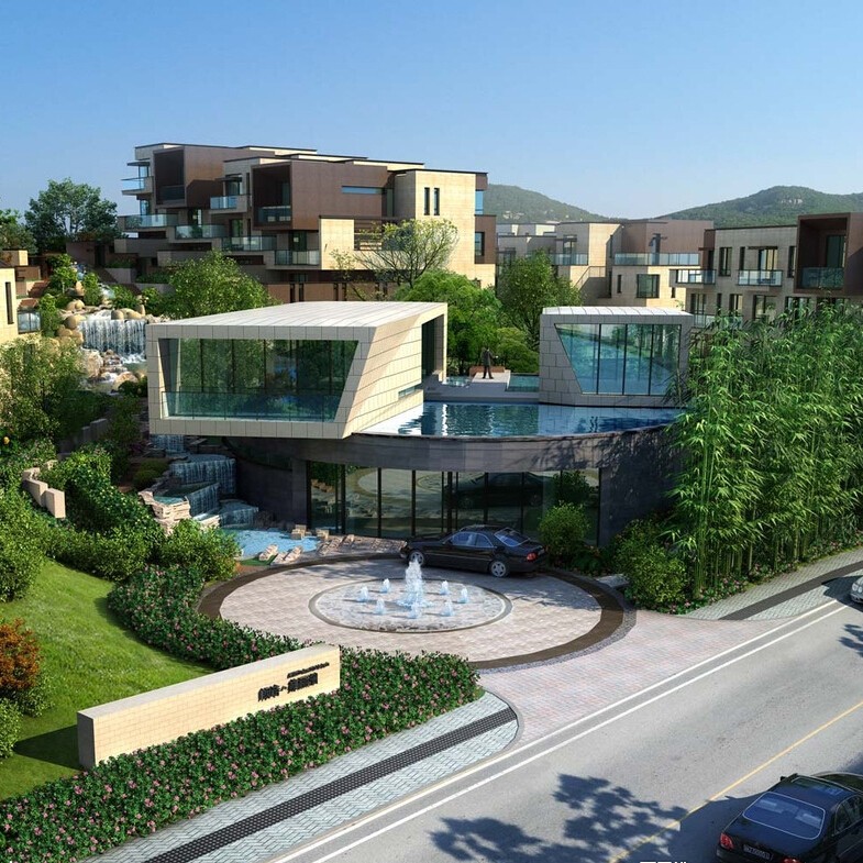 Роскошный деловой офисный дизайн BISINI