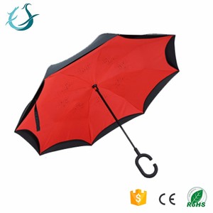 Abordable <span class=keywords><strong>prix</strong></span> poignée incurvée <span class=keywords><strong>inversé</strong></span> droite <span class=keywords><strong>parapluie</strong></span> - Product Image 5