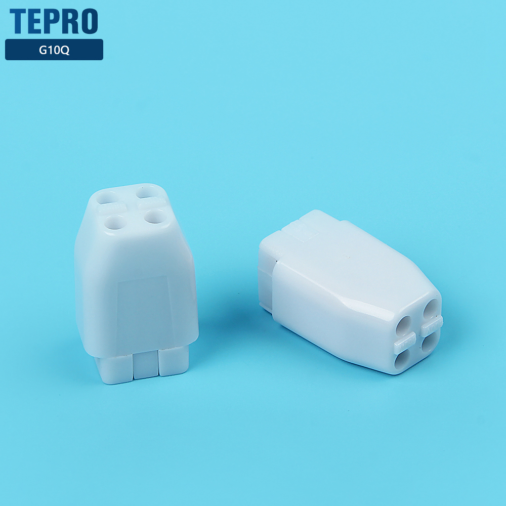 UV Lamp Holder 4 Pin UV Lamp Socket UVC Germicidal G10Q Lamp Base Holder