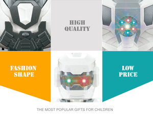 Kinder Multi direktion aler rotierender Musiklicht-Lade fernbedienung roboter mit Rädern - Product Image 4