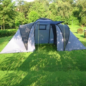 Tente <span class=keywords><strong>de</strong></span> camping Abris Shadow pour 12 personnes, 2 chambres, double couche, tente familiale - Product Image 3