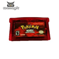 Hot selling classic paper pokemon cards for Nintendo video game GBM, GBA, GBA SP, NDS, NDSL Pokemon Card
