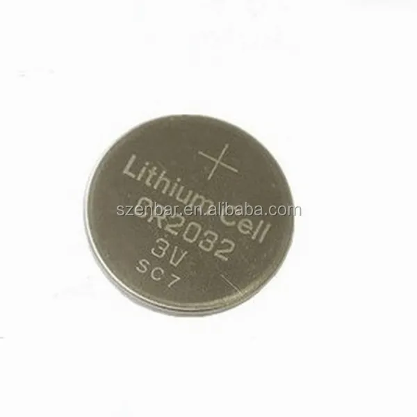 CR2032 210mAh Li-Mno2 coin battery with CE ROHS MSDS