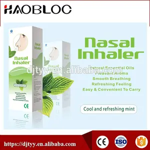 Proveedor Chino de inhalador Nasal para nariz suave relleno Schnozzle, fabricante verdadero