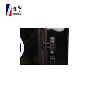 Bán Buôn Giá Rẻ Biểu Tượng Tùy Chỉnh Thiết Kế Bền Màu Đen Dễ Thương Phong Cách Cô Gái Xe Đẩy Va Li ABS Hành Lý Cho Cô Gái - Product Image 6