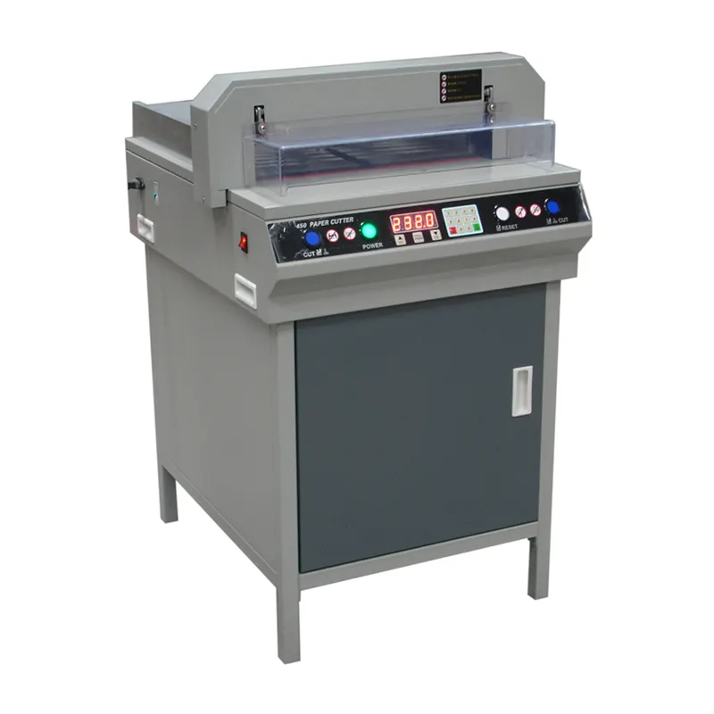 Sigo 450vs + डिजिटल a4 काटने के लिए इस्तेमाल किया कागज काटने की मशीन गिलोटिन शीट