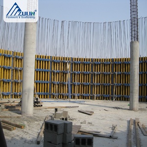ZULIN H20 <strong>Steel</strong> Adjustable Curved Bridge Pier Formwork Modern Style <strong>Circular</strong> Concrete Tank H <strong>Beam</strong> With Contemporary Design