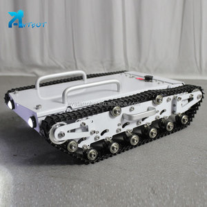 Mini theo dõi xe cao su Crawler kiểm tra di động nền tảng máy Robot - Product Image 3