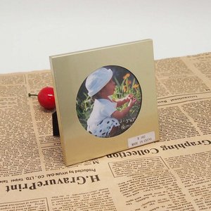 Bán buôn mini Kim Loại khung ảnh vuông khung gương cho trang trí nội thất - Product Image 1