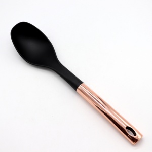 Nylon <strong>Utensils</strong> With <strong>Copper</strong> Plating Rose Plated Plastic Handle Kitchen <strong>Utensils</strong> Set Cookware - Product Image 6