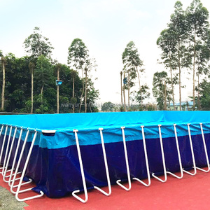 Offre Spéciale <span class=keywords><strong>Piscine</strong></span> En Métal <span class=keywords><strong>Piscine</strong></span> <span class=keywords><strong>Rectangulaire</strong></span> En Métal PVC BÂCHE Tissu Stents <span class=keywords><strong>Piscine</strong></span> - Product Image 2