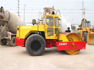 Rouleau compresseur vibrant 16 tonnes Dynapac CA251 Rouleau à tambour unique d'occasion CA251D CA25D CA30D CA301D à vendre - Product Image 2