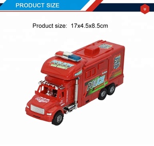 Les enfants jouent à l'intérieur 3 sortes <span class=keywords><strong>police</strong></span> <span class=keywords><strong>camion</strong></span> inertie jouet de voiture à vendre - Product Image 5