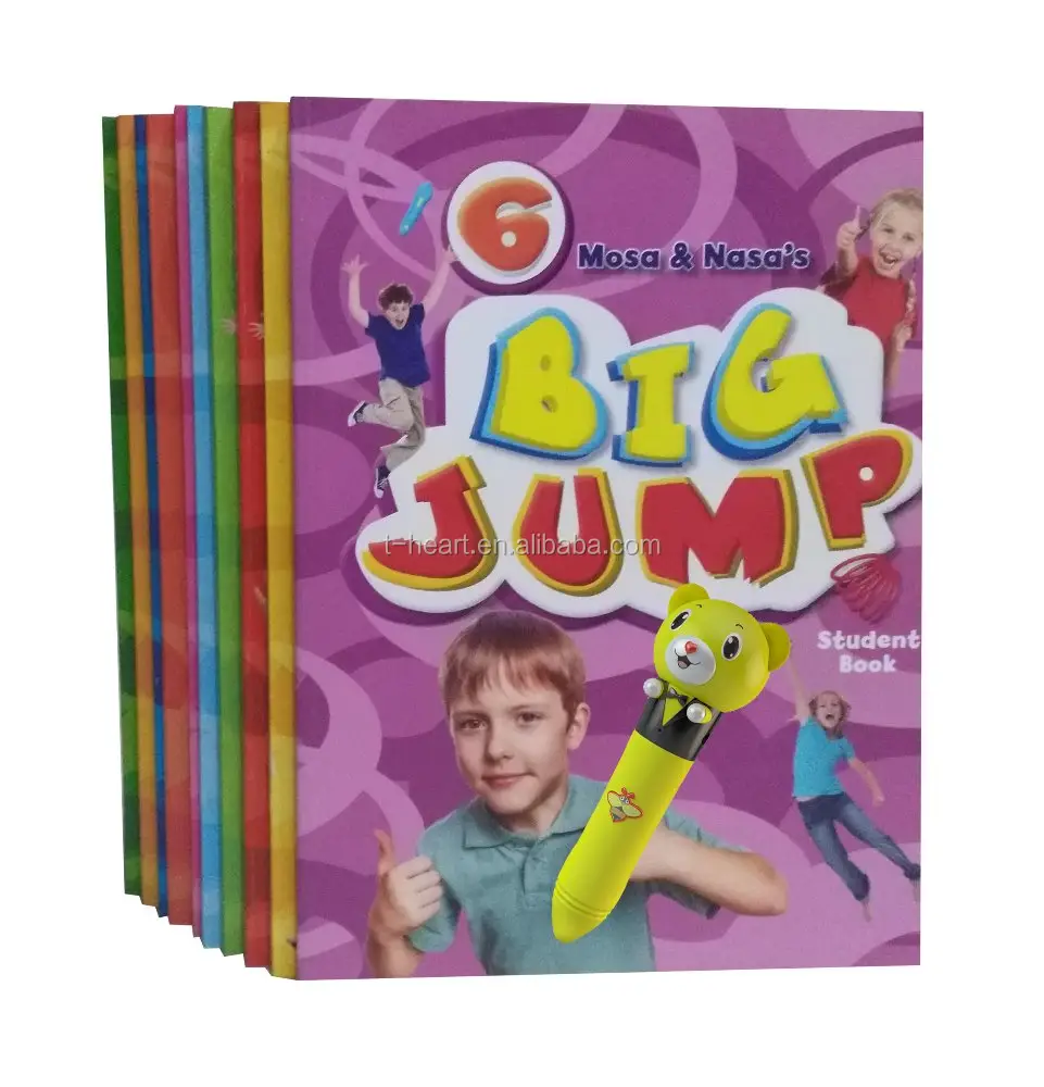 Big Jump Reader pen English educational picture reading book