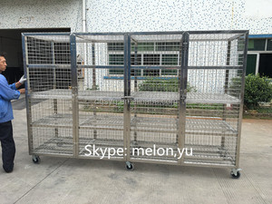 กรงนิรภัยทำจากสเตนเลสสตีลขนาดใหญ่สำหรับมือถือแบบกำหนดเอง - Product Image 6