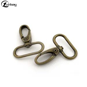 High quality metal hook solid brass dog leash snap hook