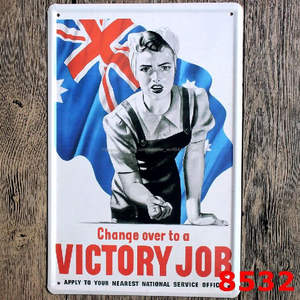 hierro metal pintura CARTELES de chapa de Metal Cartel Retro de La Vendimia para la Barra Casera Cafe Pub Decoración de la pared - Product Image 6