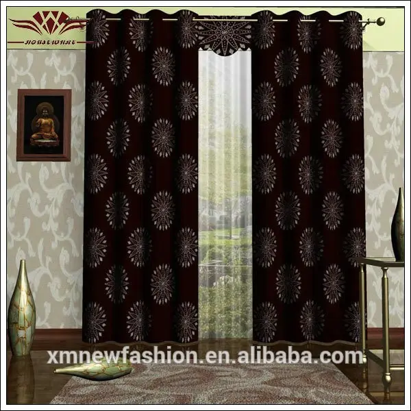 Material de la cortina, con cuentas de cristal de la puerta de la cortina, los últimos diseños de la cortina