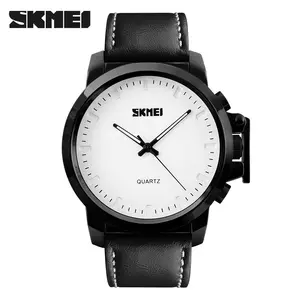 SKMEI 1208 Herren Big Dial Quarz Armbanduhren Mode Casual Uhren Silikon armband 30M wasserfeste Uhr Herren Qualitäts marke