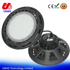 UNK-HB120P bajo bahía luminaria suspendida industrial blanco caliente dimmable 120 W UFO LED de LUCES de GRAN ALTURA