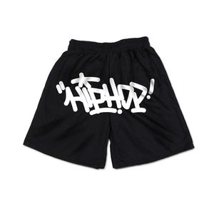 Shorts 100% en Polyester <span class=keywords><strong>pour</strong></span> hommes, Shorts de Sport à séchage rapide avec Logo imprimé <span class=keywords><strong>pour</strong></span> basket-ball et course à pied - Product Image 5