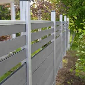 Valla de Madera Compuesta WPC Impermeable para <span class=keywords><strong>Casa</strong></span> Ecológica - Product Image 1