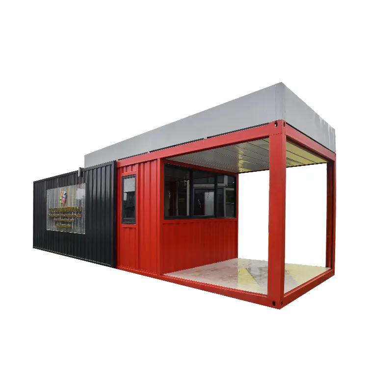 Популярные Prefab кафе бар дизайн 40Ft изолированные мобильный море Доставка контейнер дом Комплект