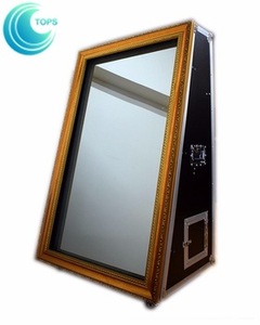 Cabine <span class=keywords><strong>photo</strong></span> automatique à écran tactile 55 65, coque de photomaton bon marché, miroir magique - Product Image 3