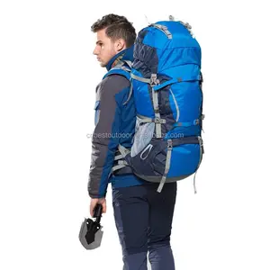 70L + 10L Outdoor Sport Rugzak, Mountain Top Rugzak, Waterdichte Rugzak Voor Kamperen, Wandelen, reizen, Klimmen