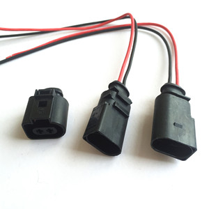 2 Pin VW Audid demeti erkek Elektrik Oto Konektörü yakıt enjektörü otomotiv teli demeti 1J0973722 1J0 973 722 gövde - Product Image 1