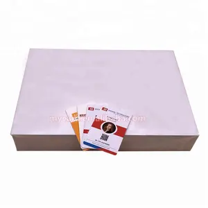 Good Quality <strong>White</strong> Silver Inkjet A4 0.3mm PVC <strong>Sheet</strong> for <strong>Plastic</strong> ID Card - Product Image 1