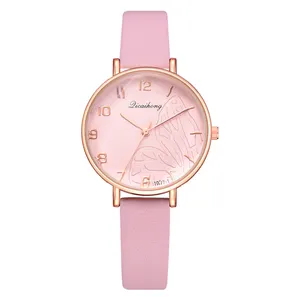 WJ-8412 Candy Color Beautiful Fancy Flower Dia Popular Lady Wrist Watches Charming Cheap China Supplier Women Quartz Watches