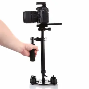 プロS60 66Cm Handheld Camera Stabilizer For Camcorder Digital CameraためCanon DSLR Mini Steadycam T150.3