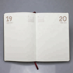 Alibaba TOP 10 <strong>Supplier</strong> 2024 Personalized Leather Daily Weekly Diary Planner <strong>Notebook</strong> - Product Image 5
