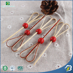 Hình trái tim Nguồn Cung Cấp Bên Tre Sa Mạc Picks Trái Cây Xiên Với Hạt Gỗ - Product Image 4