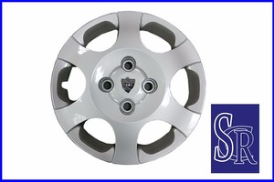 Tapacubos personalizados de tapa de rueda ABS plateada universal de 15 pulgadas - Product Image 5