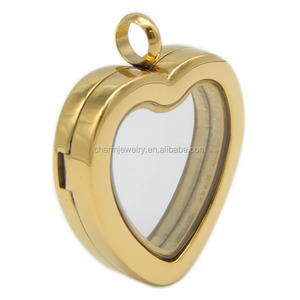 Ciondolo collana con medaglione a forma di cuore in acciaio inossidabile apertura <span class=keywords><strong>gioielli</strong></span> regalo per <span class=keywords><strong>amante</strong></span> - Product Image 5