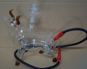 Cina all'ingrosso della fabbrica chicha forme bovini vetro narghilè <span class=keywords><strong>shisha</strong></span> narghilè narguile chicha - Product Image 5