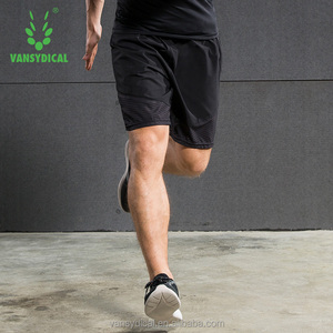 Của Nam Giới Thể Hình Quần Short Bóng Rổ Knee-Length Phòng Tập Thể Dục Quần Ngắn Thể Thao Shorts Đen Thể Thao Men Fitness & Yoga Mặc - Product Image 5