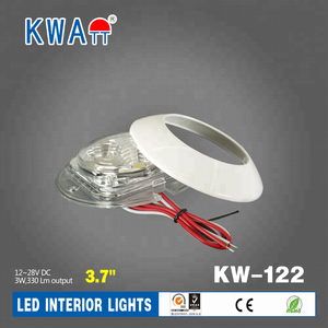 12 V haute puissance <span class=keywords><strong>LED</strong></span> rond Plafond Lumières Intérieures <span class=keywords><strong>pour</strong></span> Caravane, Cabine RV Avec DU CE RoHS - Product Image 5